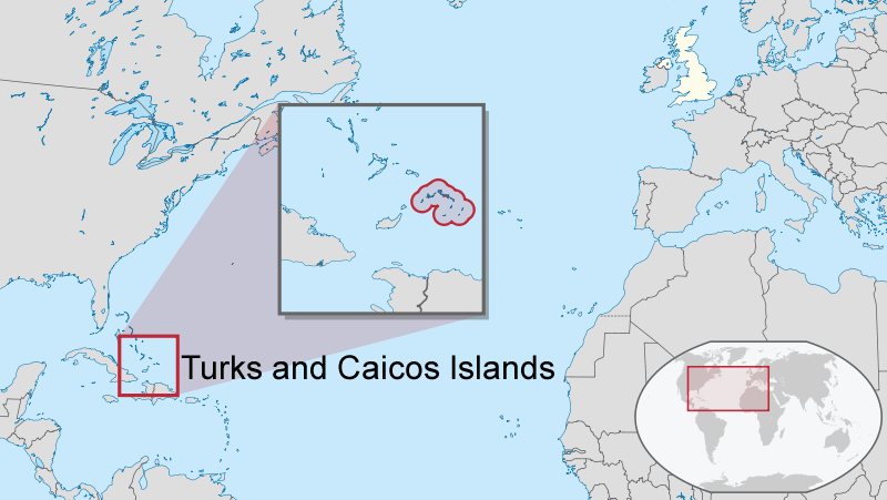 ou se trouve Iles Turques et Caiques