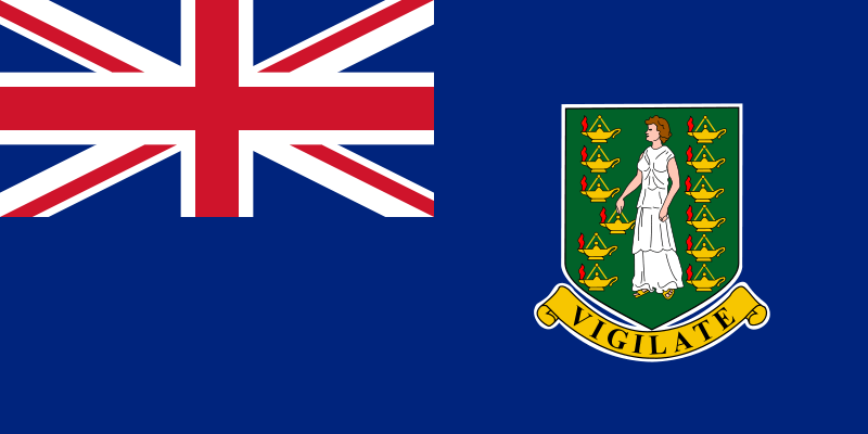 Iles Vierges Britanniques drapeau