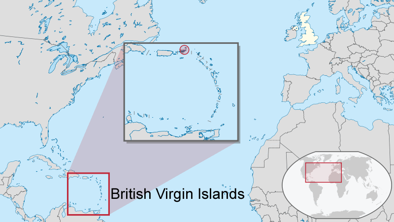 ou se trouve Iles Vierges Britanniques