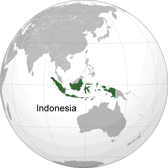 ou se trouve Indonesie