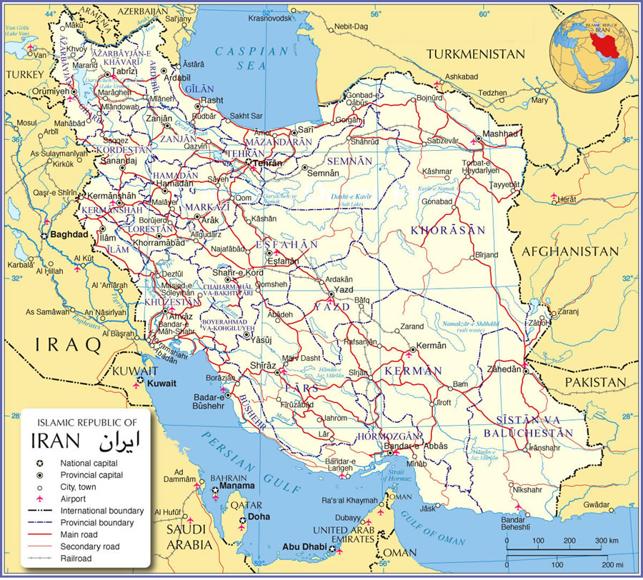 iran carte