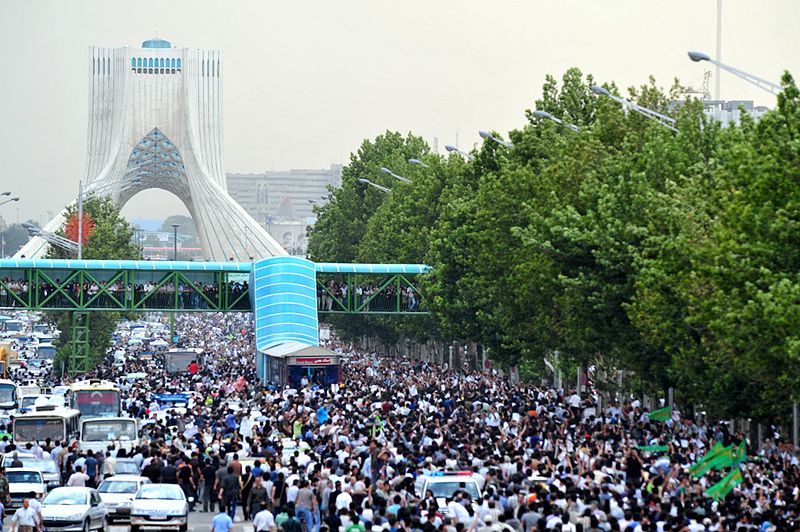 manifestation electorale iran
