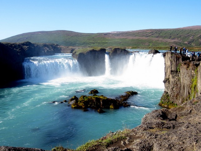 Godhafoss cascade islande