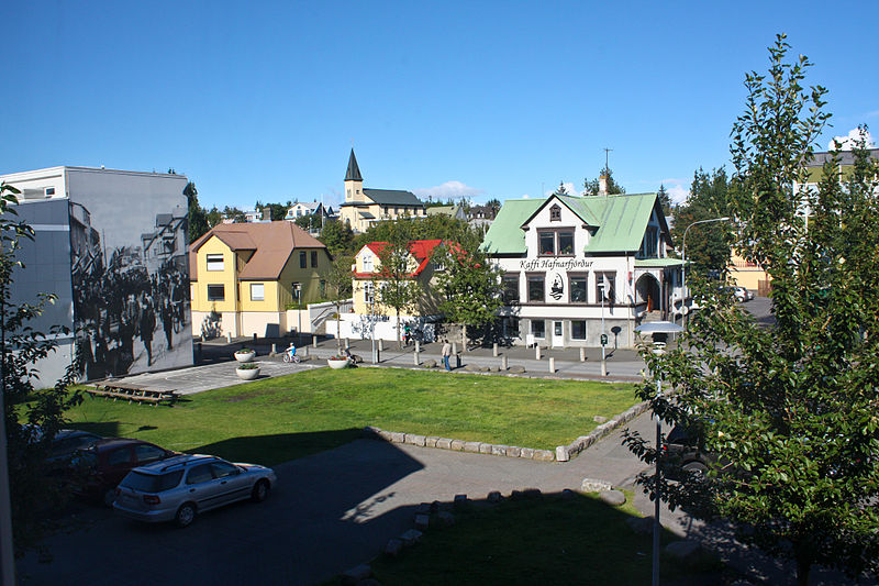 Hafnarfjordur islande