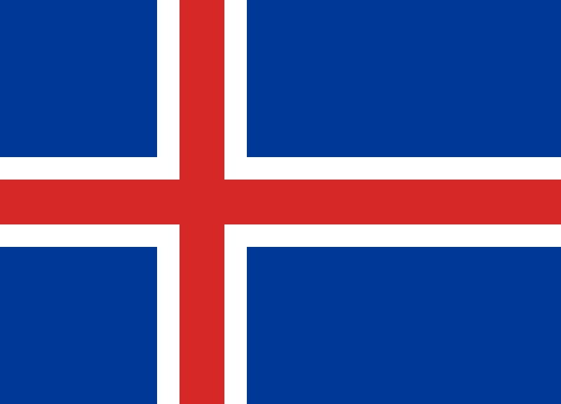 Islande Drapeau