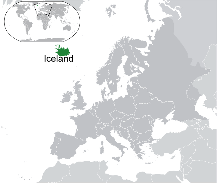 ou se trouve islande