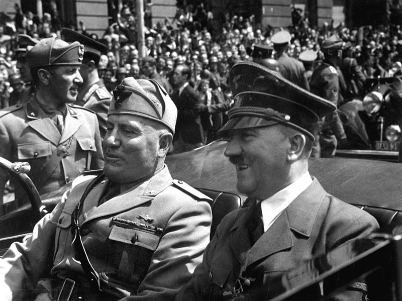 Hitler et Mussolini 1940