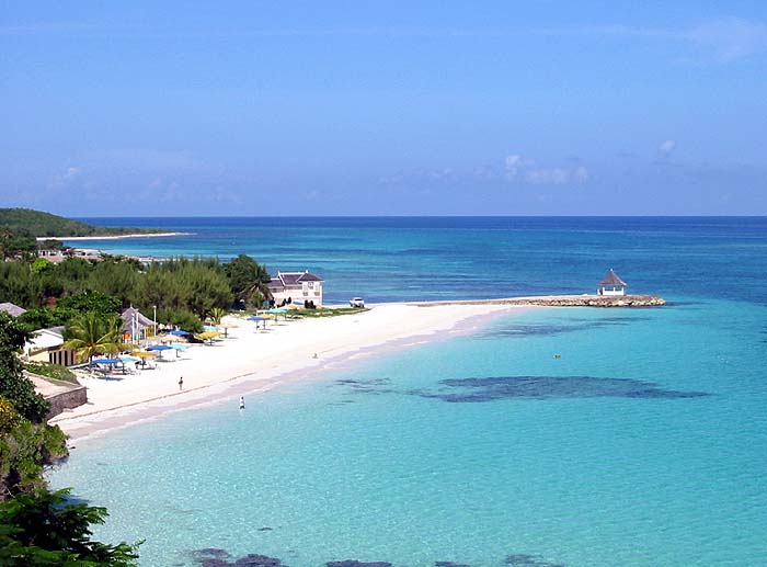argent sables plages jamaique