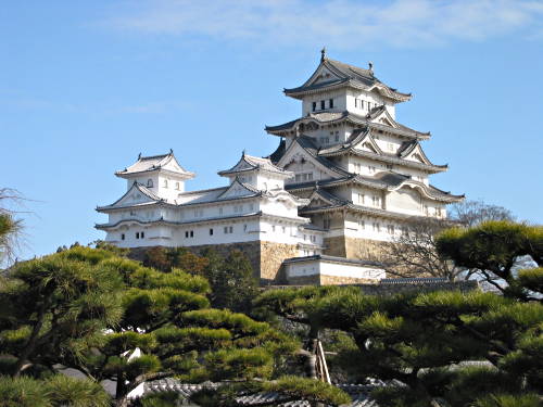 himeji chateau japon