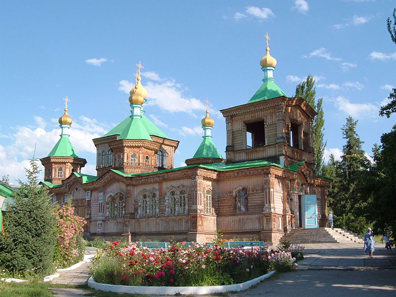 Karakol cathedrale kirghizistan