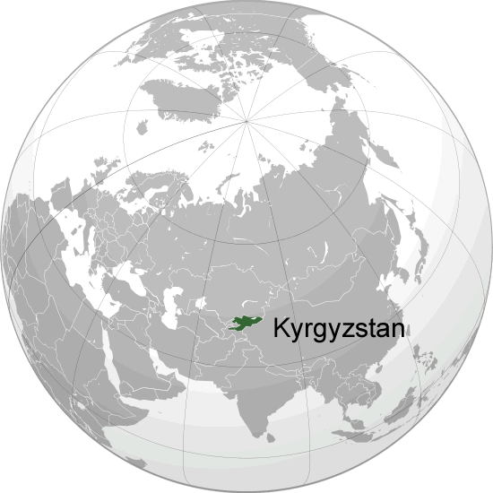ou se trouve kirghizistan