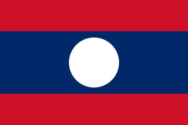 Laos drapeau