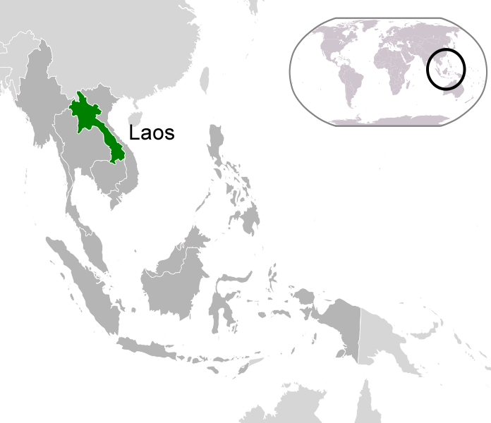 ou se trouve Laos