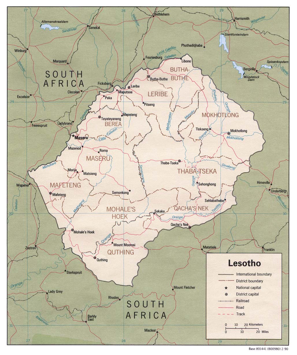 lesotho carte