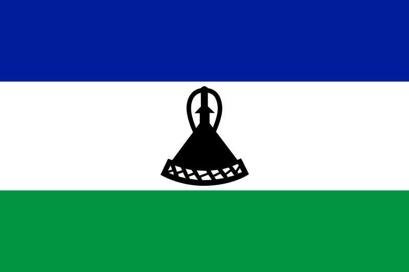 Lesotho Drapeau