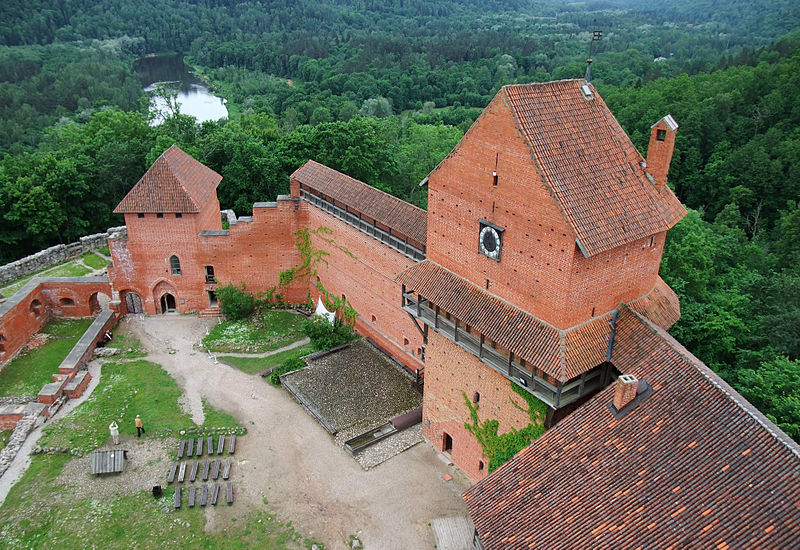 Burg Turaida lettonie