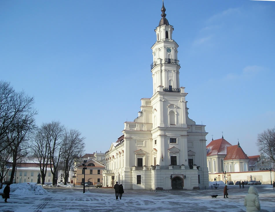 Kaunas ville Hall Lituanie