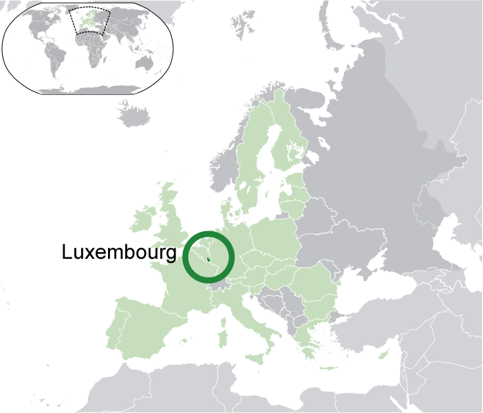 ou se trouve Luxembourg