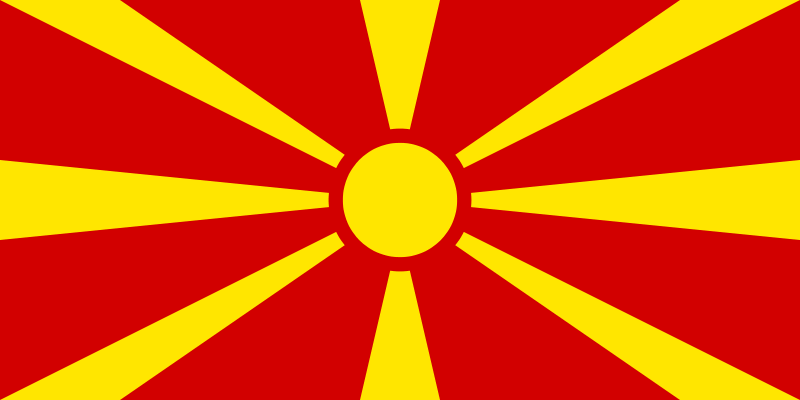 Macedoine drapeau