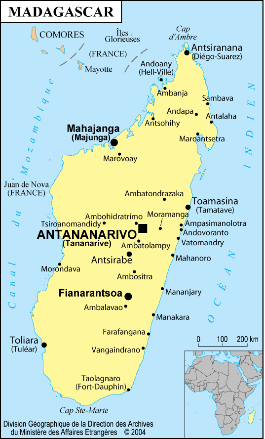 Madagascar carte