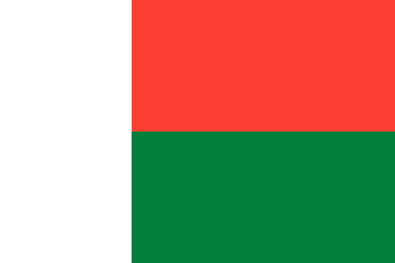 Madagascar Drapeau