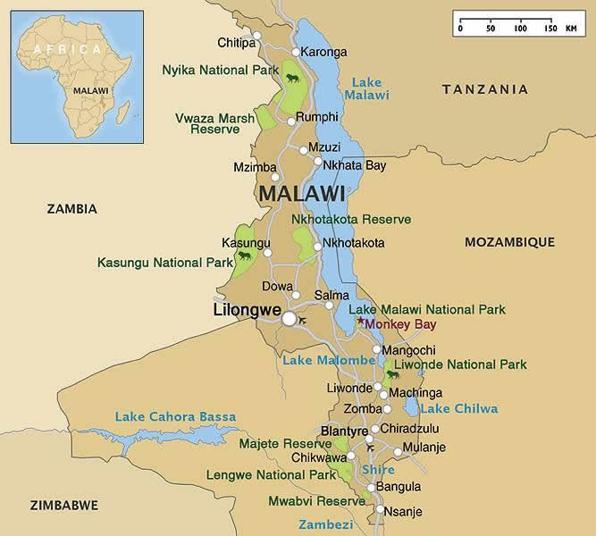 malawi carte