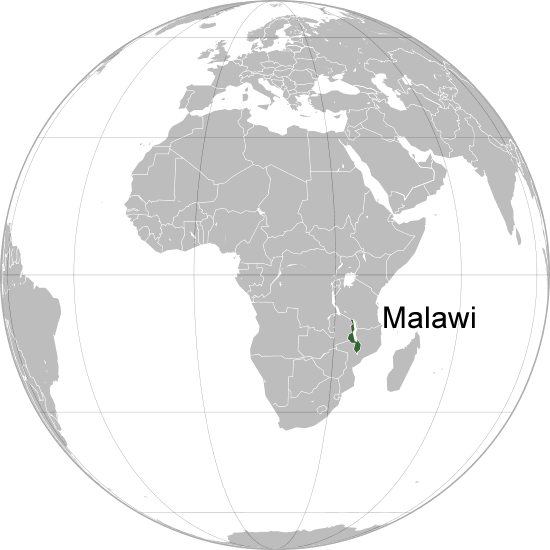 ou se trouve Malawi