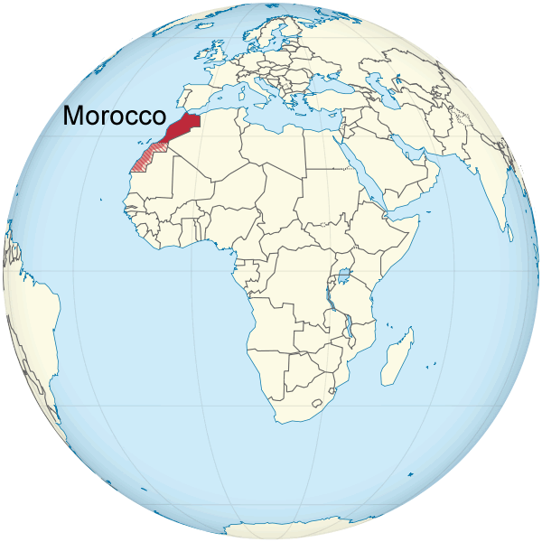 ou se trouve Maroc