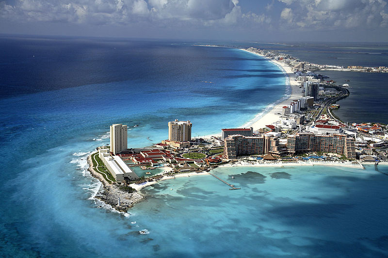 cancun plage Mexique