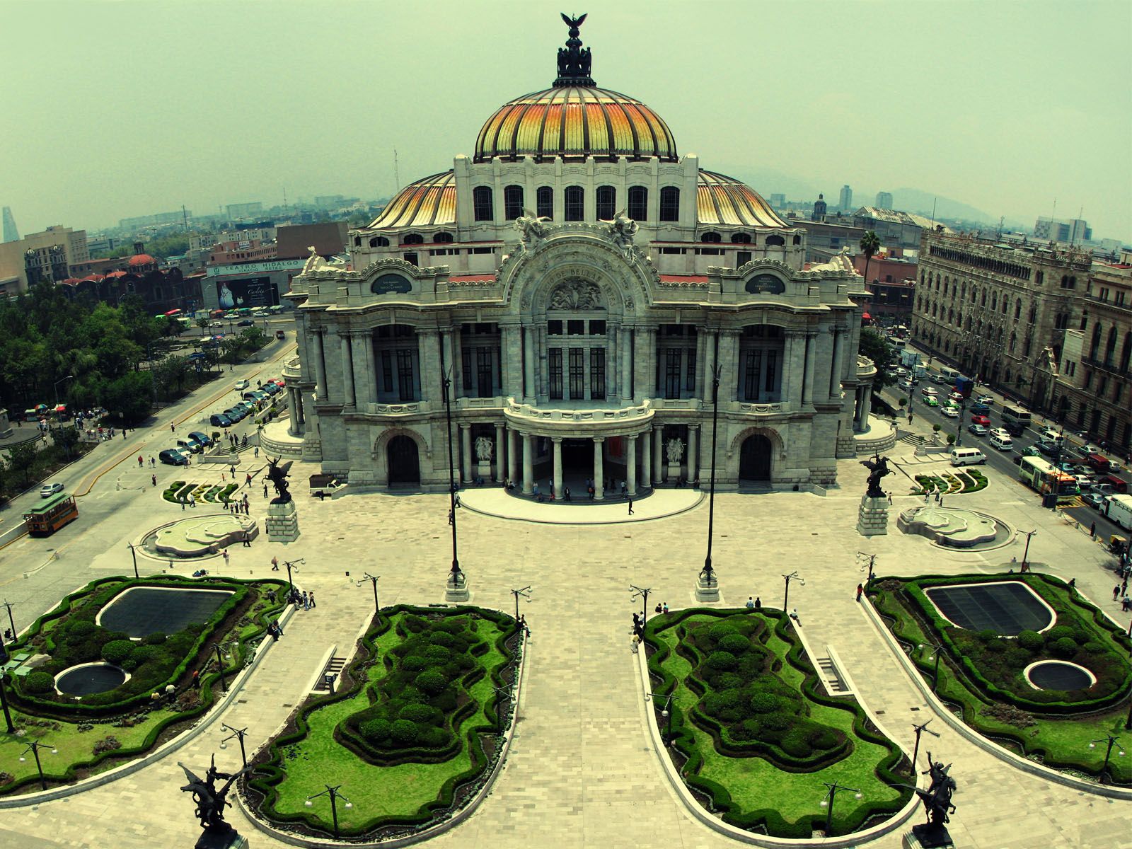 Mexique ville palacio de bellas artes