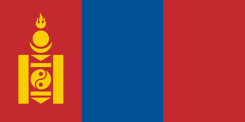 Mongolie Drapeau