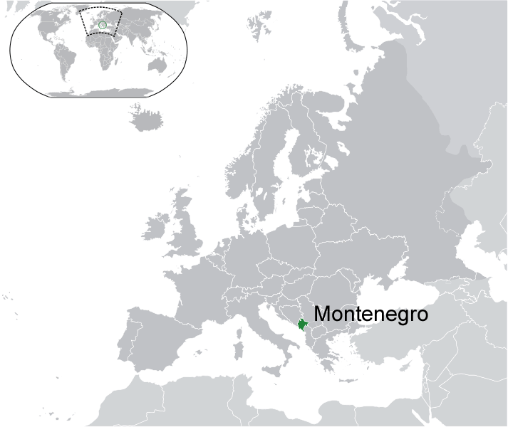 ou se trouve Montenegro