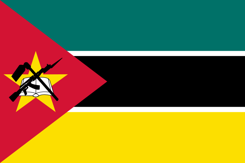 Mozambique Drapeau