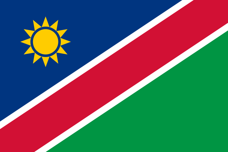 Namibie Drapeau