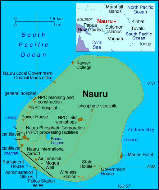 carte de Nauru