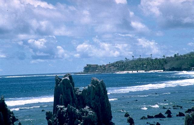 Nauru plage