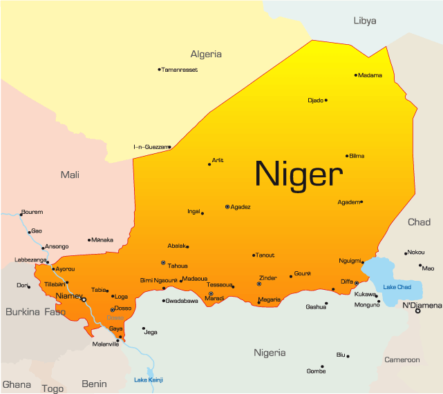 Niger carte