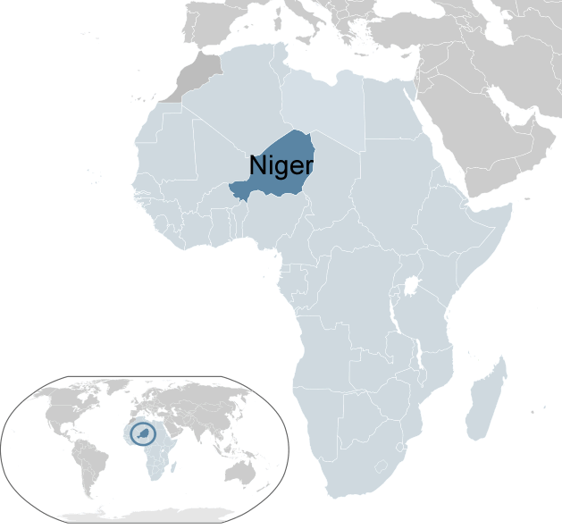 ou se trouve Niger