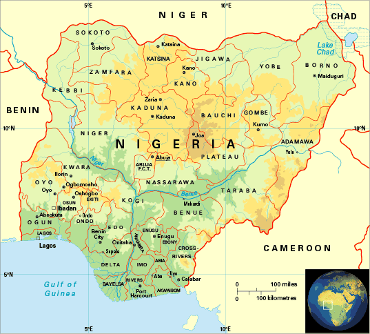 Nigeria carte