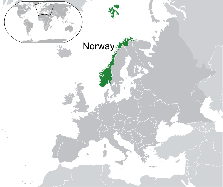 ou se trouve Norvege