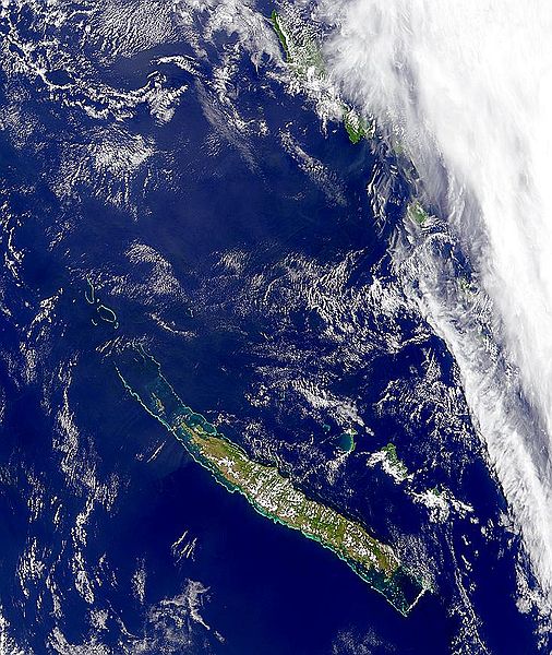 Nouvelle Caledonie image satellite