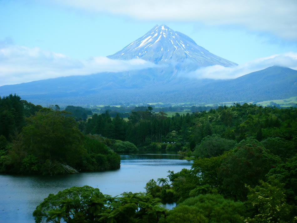 monter taranaki Nouvelle Zelande