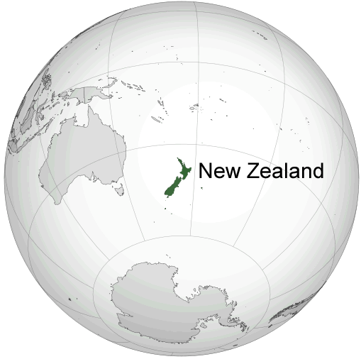 ou se trouve Nouvelle Zelande