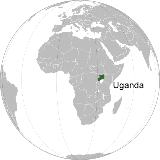 ou se trouve Ouganda