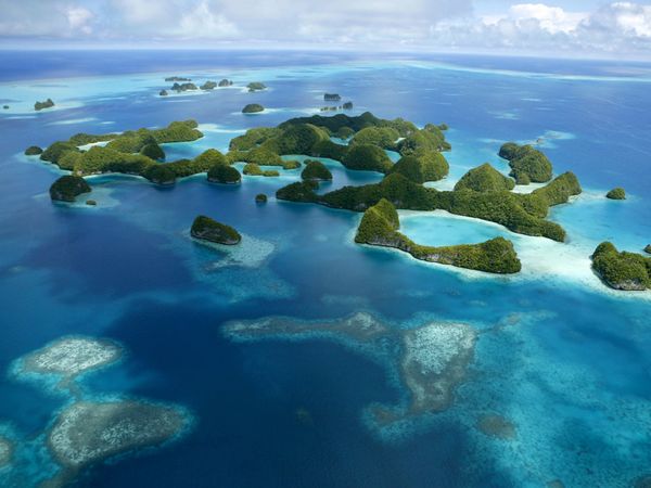 palau Vue aerienne