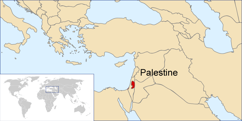 ou se trouve Palestine