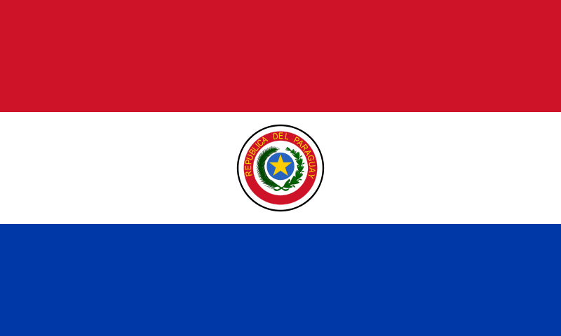 Paraguay Drapeau