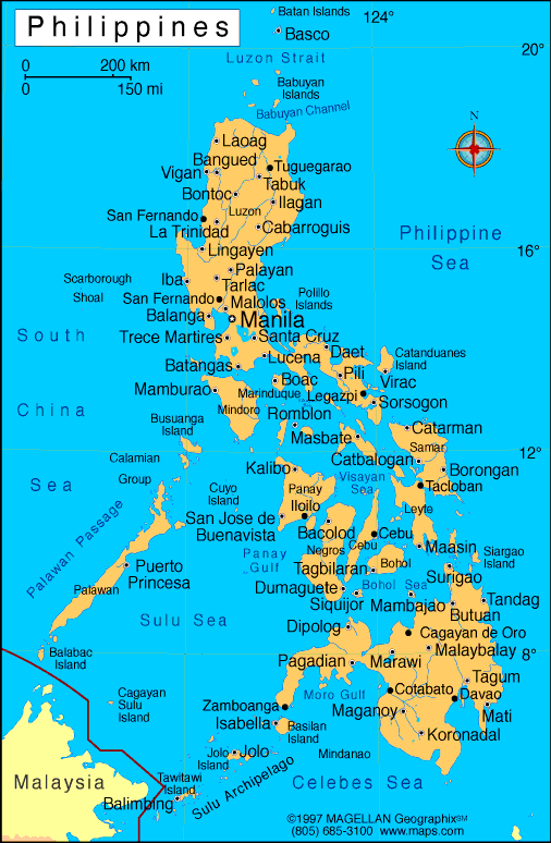 carte de philippines