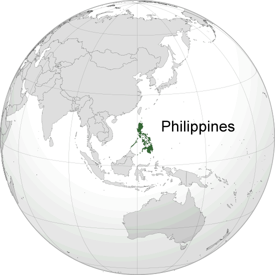 ou se trouve Philippines