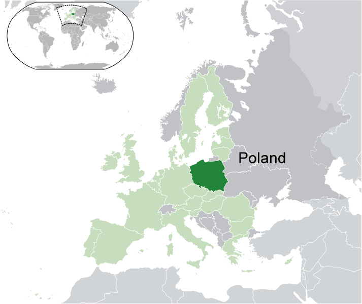 ou se trouve Pologne